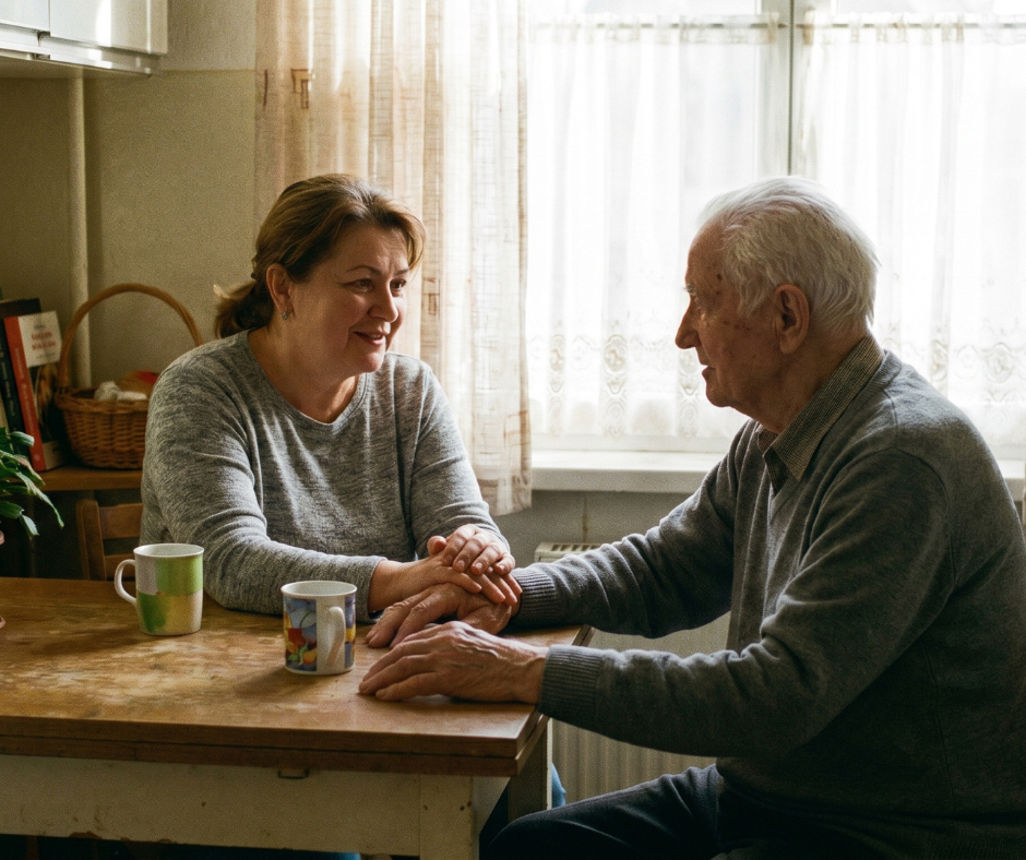 caring for an aging parent in Gettysburg